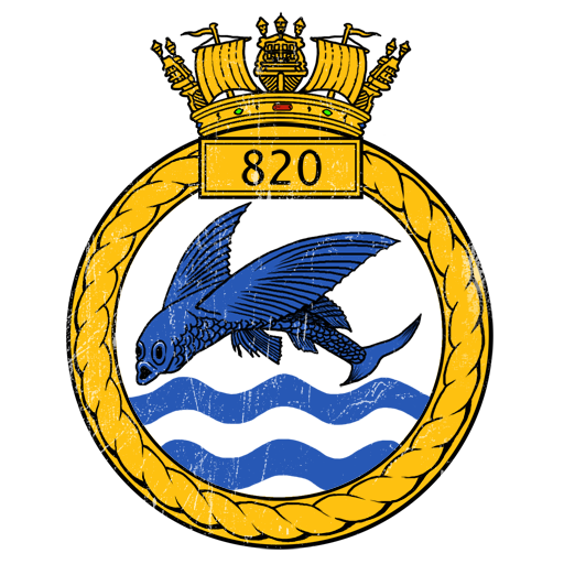 No. 820 Naval Air Squadron Insignia, Fleet Air Arm